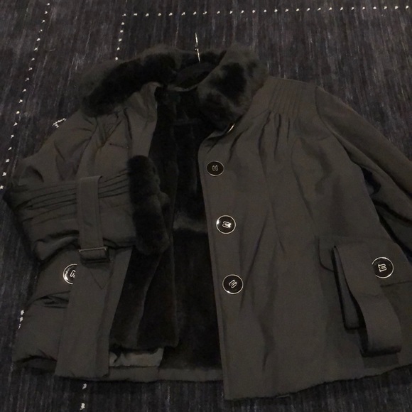 Rabbit fur coat Large - Picture 2 of 10